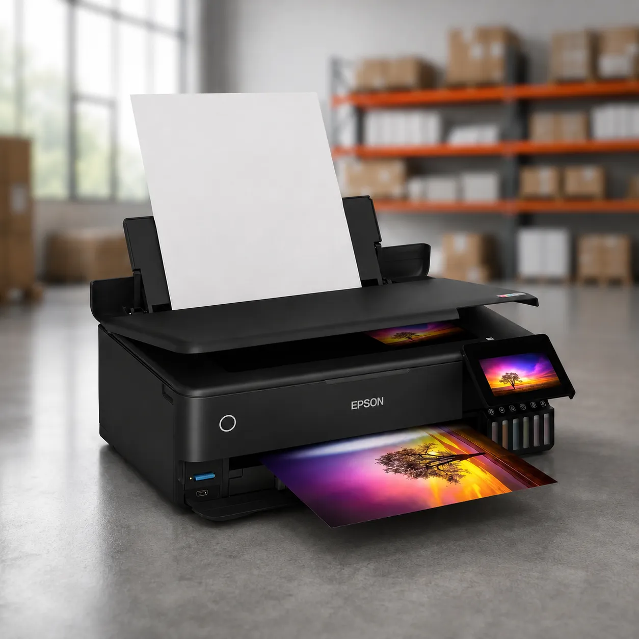 Impressora DTF L8180 XP600 - Kit Completo, imagem 1